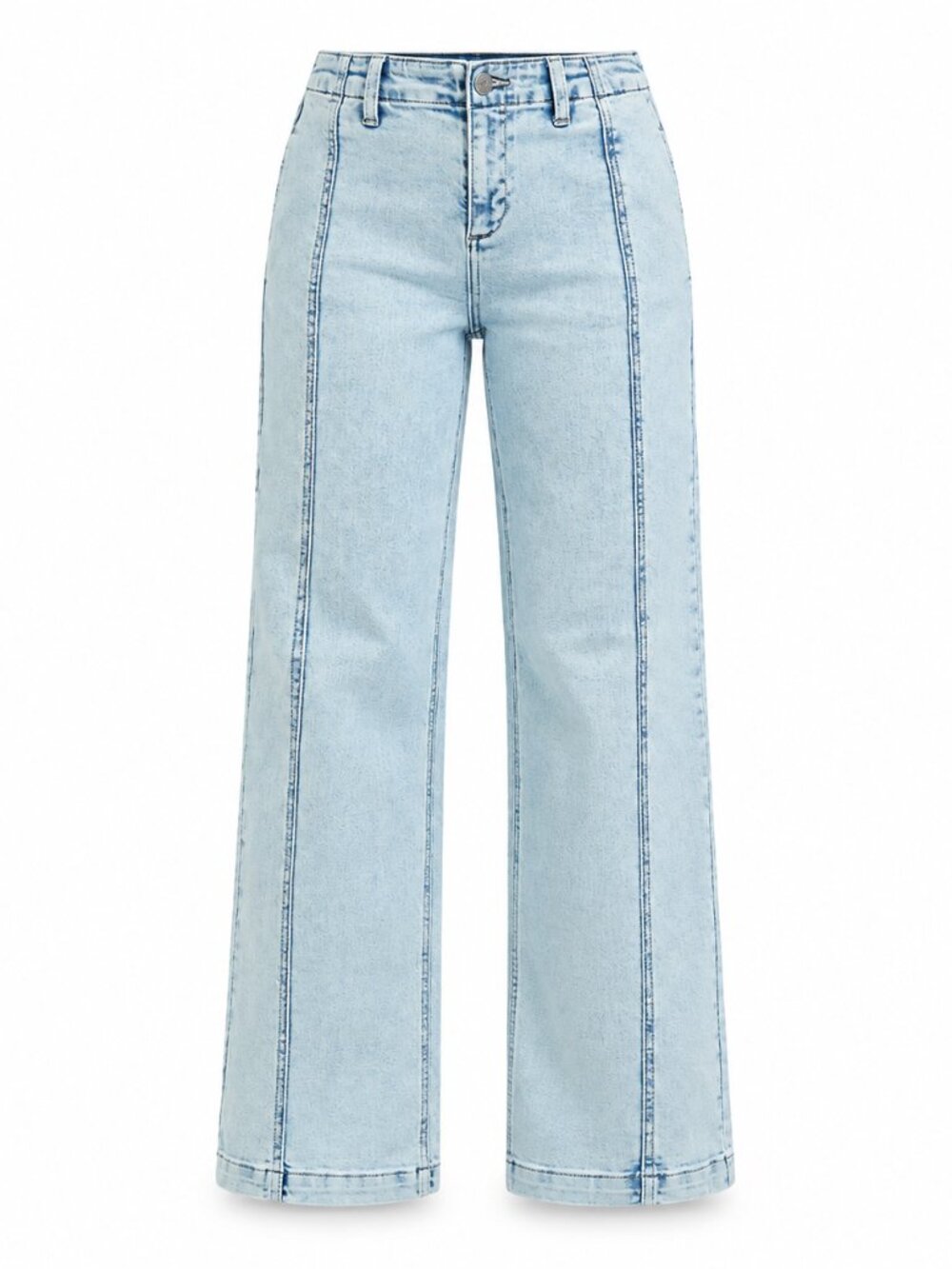 RISEN Light Wash Slouchy Wide Leg Jeans New | 2